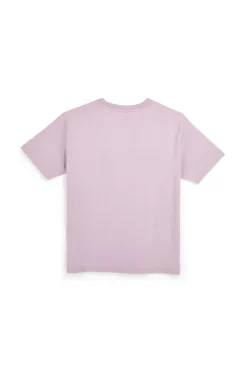 T-shirt Malva Oversize con Stampa Los Angeles Skechers Destination Short Sleeve Tee