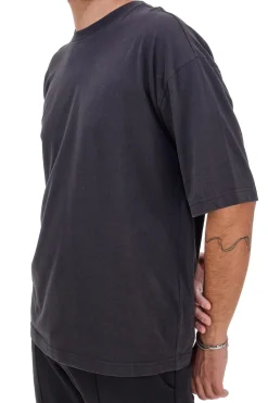 T-shirt nera con scritta "Blurred" sul retro BOARDMAN 1005