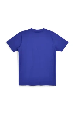 T-shirt royal con logo ricamato Abarth ABARTH01