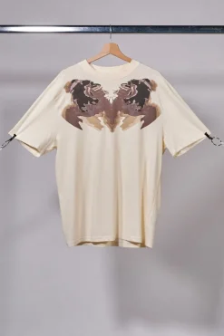 T-shirt Smoky White Con Stampa Boardman 107700PT-M-T-2006