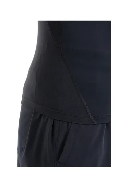 T-shirt tecnica nera traspirante con maniche corte Under Armour UA HEATGEAR ARMOUR COMP SS da Uomo | Pittarello