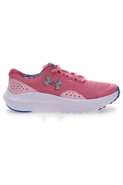 Under Armour UA BGS Surge 4 Print Rosa Laufschuhe