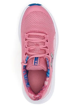 Under Armour UA BGS Surge 4 Print Rosa Laufschuhe