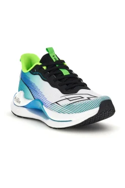 Weiß blau atmungsaktive Memory Foam Sportschuhe Lotto Speedride 500