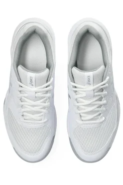 Weiß und Silber Tennisschuhe Asics Gel-Dedicate 8