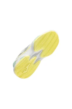 Weiße atmungsaktive Mesh Padel Schuhe Joma Master 100