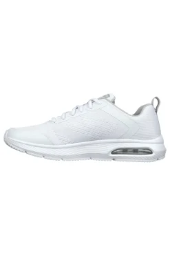 Weiße Fitnessschuhe Skechers Dyna-Air