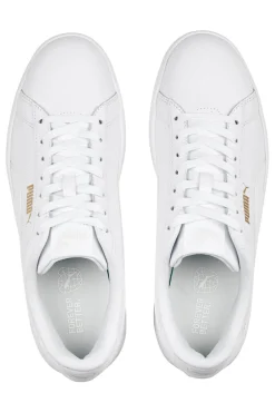 Weiße Komfort-Sneakers aus Leder Puma Smash 3.0 L