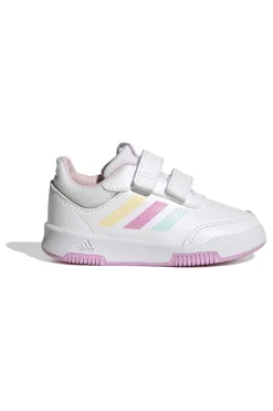 Weiße Lauflernschuhe mit bunten Details ADIDAS Tensaur Sport 2.0 CF I