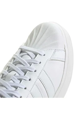 Weiße Sneakers im Sportstil mit Cupsole-Sohle Adidas Streettalk