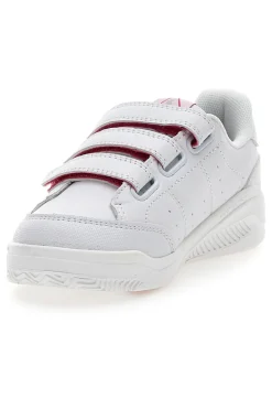 Weiße und rosa Turnschuhe mit Klettverschluss-Rips Joma W Agora Jr 2410