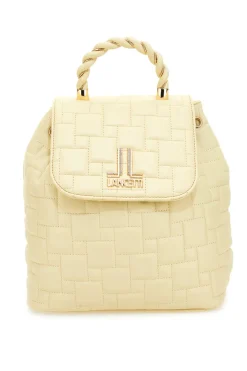 Zaino Beige Con dettagli Dorati Lancetti 24S-105-2