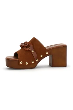 Zoccoli Riflessi Moda 15128 Marroni