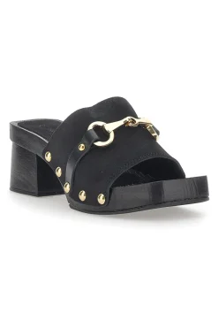 Zoccoli Riflessi Moda 15299 Neri