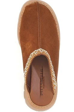 Zoccoli Sabot Invernali Marrone con Platform PITTARELLO 5796