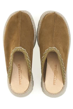 Zoccoli Sabot Invernali Marrone con Platform PITTARELLO 5796