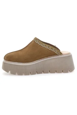 Zoccoli Sabot Invernali Marrone con Platform PITTARELLO 5796