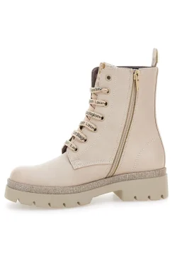 Anfibi beige con suola glitter Laura Biagiotti L93119395