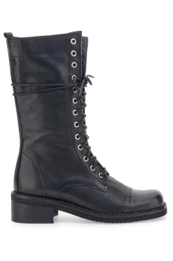 Anfibi Neri con Cerniera Pittarello Must Have 100 da Donna