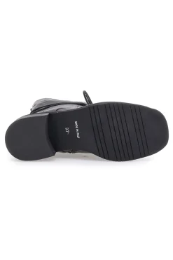 Anfibi Neri con Cerniera Pittarello Must Have 100 da Donna