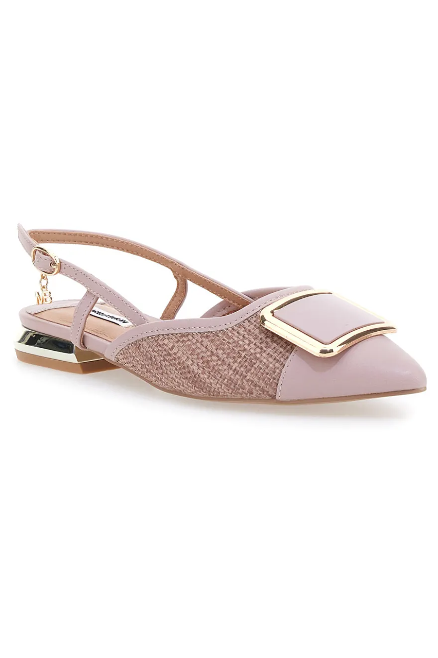 BALLERINE SLINGBACK A PUNTA ROSA MARIELLA BURANI 51089