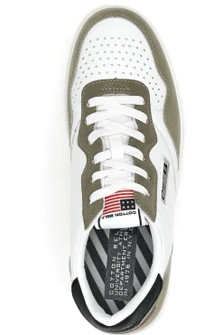 Baumwollgürtel Austria Weiße Sneakers