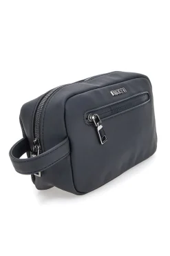 Beauty case nero con manico e zip frontale Biagiotti MOI LB25W-464/1/BUST