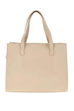 Borsa beige con tracolla rimovibile Lancetti MOI LL26S-106-1