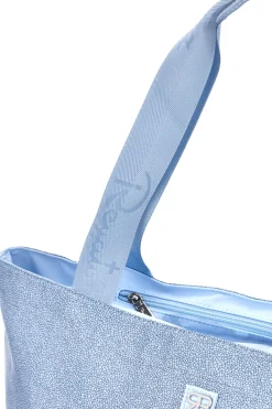 Borsa mare celeste con zip Renato Balestra 61099/MIAB3
