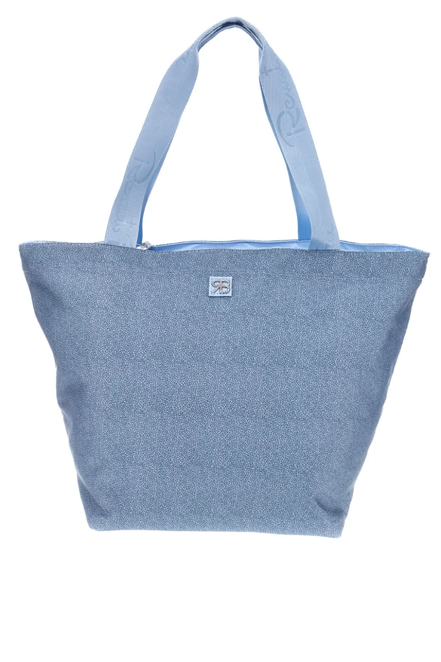 Borsa mare celeste con zip Renato Balestra 61099/MIAB3