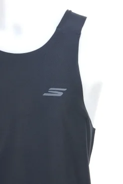 Canotta Nera Con Logo Sul Petto Skechers SPEED ELITE SINGLET