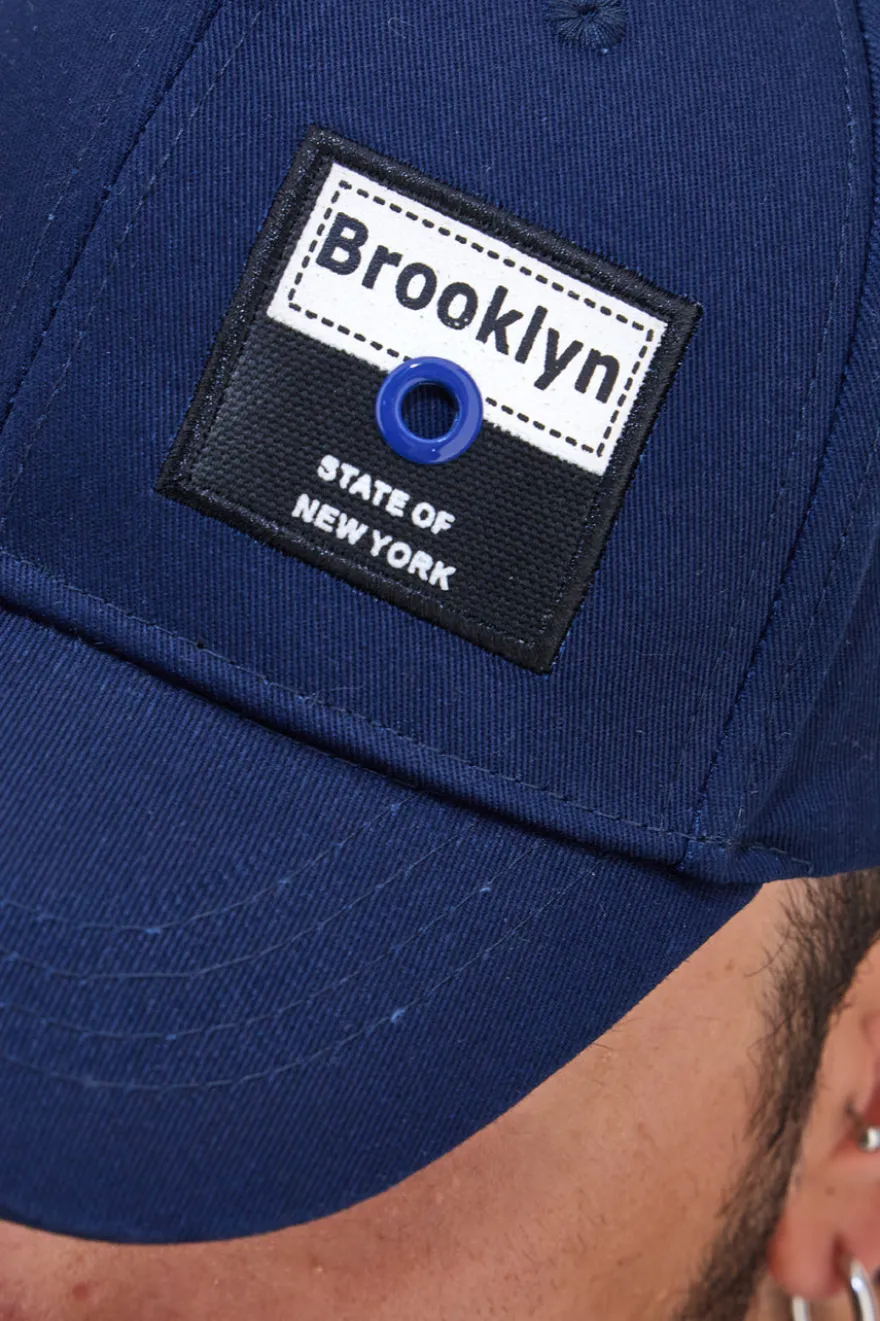 Cappellino Blu con Frontino Curvo Pittarello 07991
