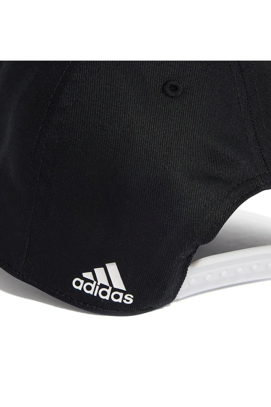 Cappellino con frontino nero e logo bianco ADIDAS DAILY CAP