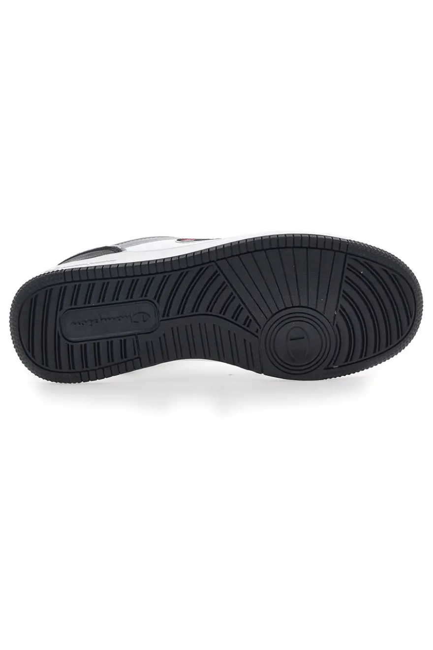Champion Rebound 2 Low Sneakers in Weiß und Schwarz