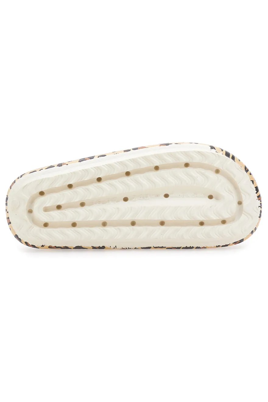 Ciabatte animalier leopardate suola comfort COVERI 24311