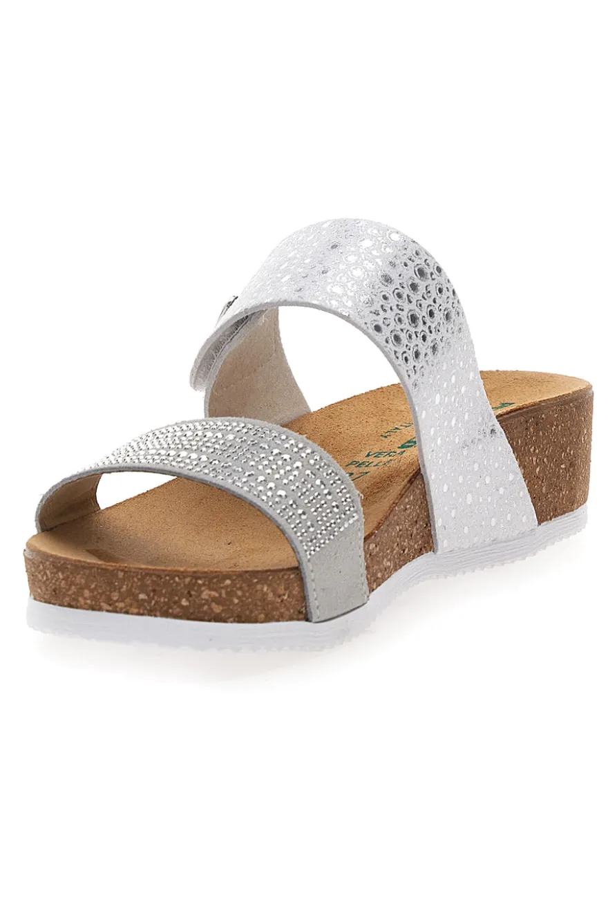 Ciabatte bianche con plantare comfort PITTARELLO ECO 293A480SR