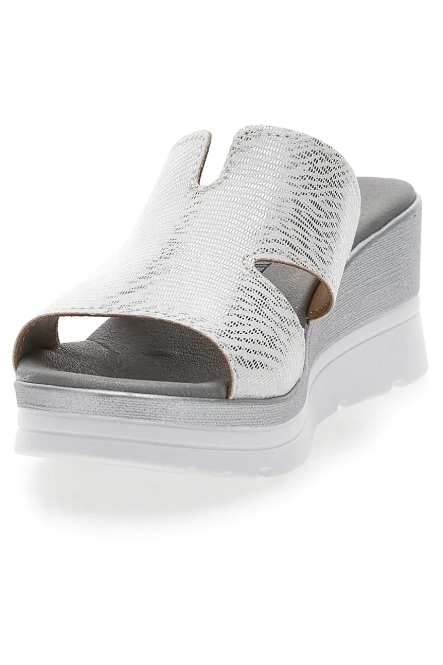 Ciabatte Bianche Con Platform Plocadi 11071242