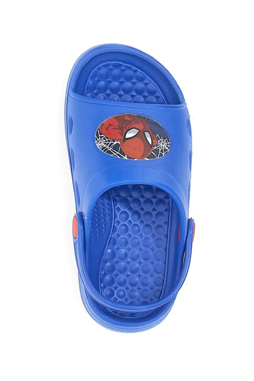 Ciabatte Blu con Cinturino Fermapiede Posteriore SPIDERMAN R1310447S