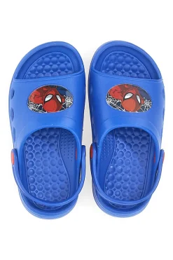 Ciabatte Blu con Cinturino Fermapiede Posteriore SPIDERMAN R1310447S