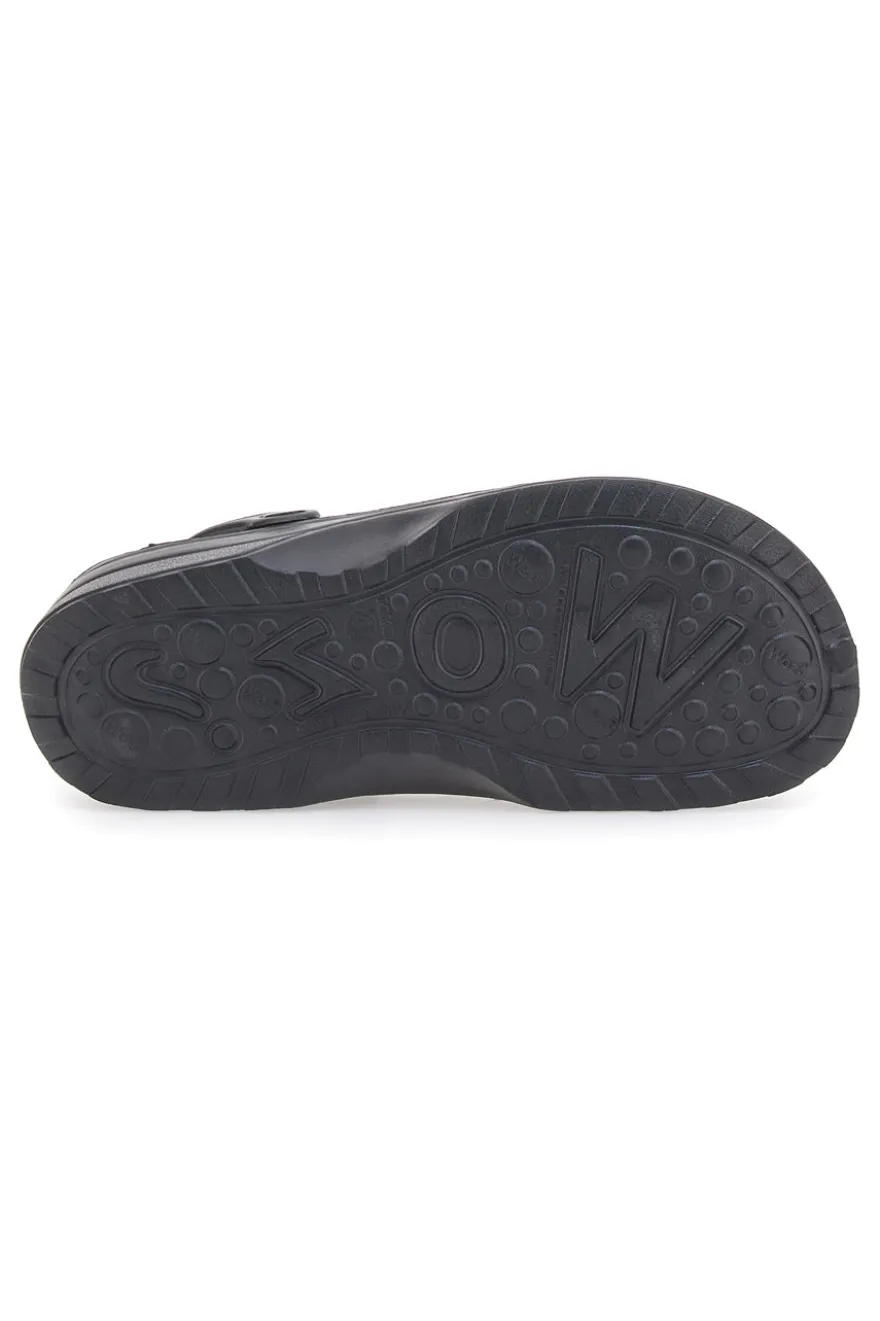 Ciabatte Clogs Nere in Gomma Woz 3