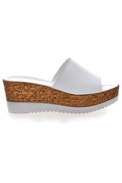 Ciabatte con Platform Bianche Pittarello Love 2331