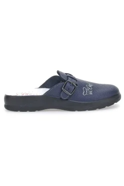 Ciabatte da Lavoro MR Chef 8015 Blu Vera Pelle