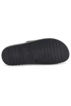 Ciabatte in pelle nero a fasce Pittarello 32811926