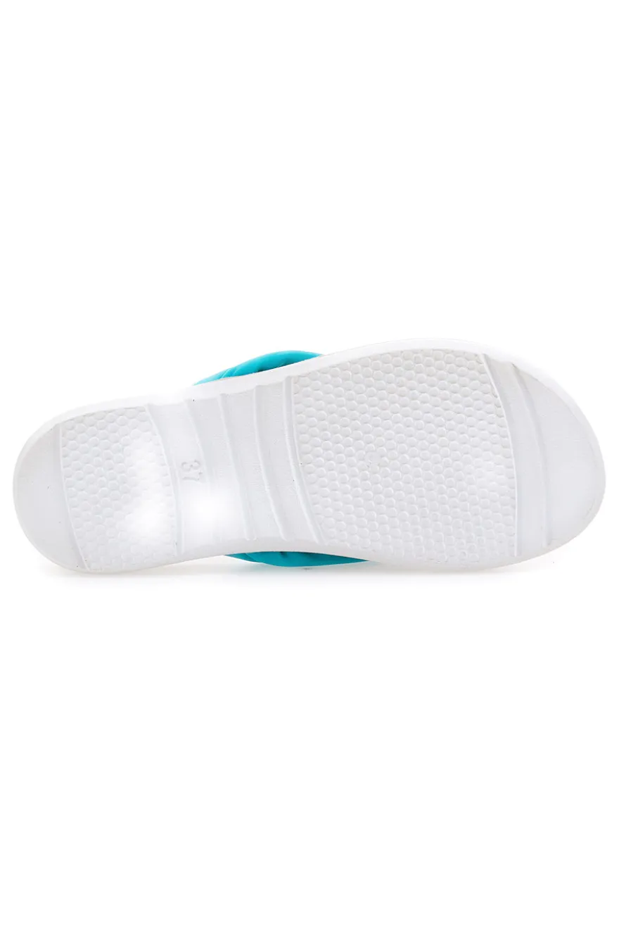 Ciabatte infradito azzurre morbide con tecnologia Dual Sensity Inblu 04 SF