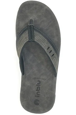Ciabatte Infradito da Uomo INBLU 02 VT Antracite