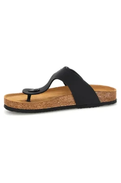 Ciabatte Infradito Nere con Fibbia Superga S31Y285
