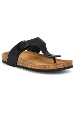 Ciabatte Infradito Nere con Fibbia Superga S31Y285