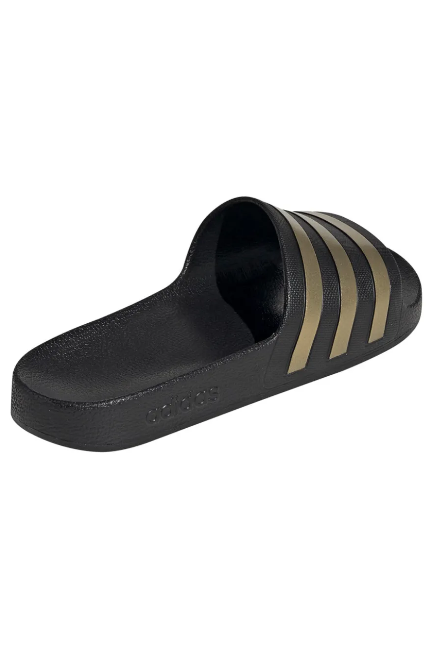Ciabatte Nere Con Dettagli Oro Adidas Adilette Aqua