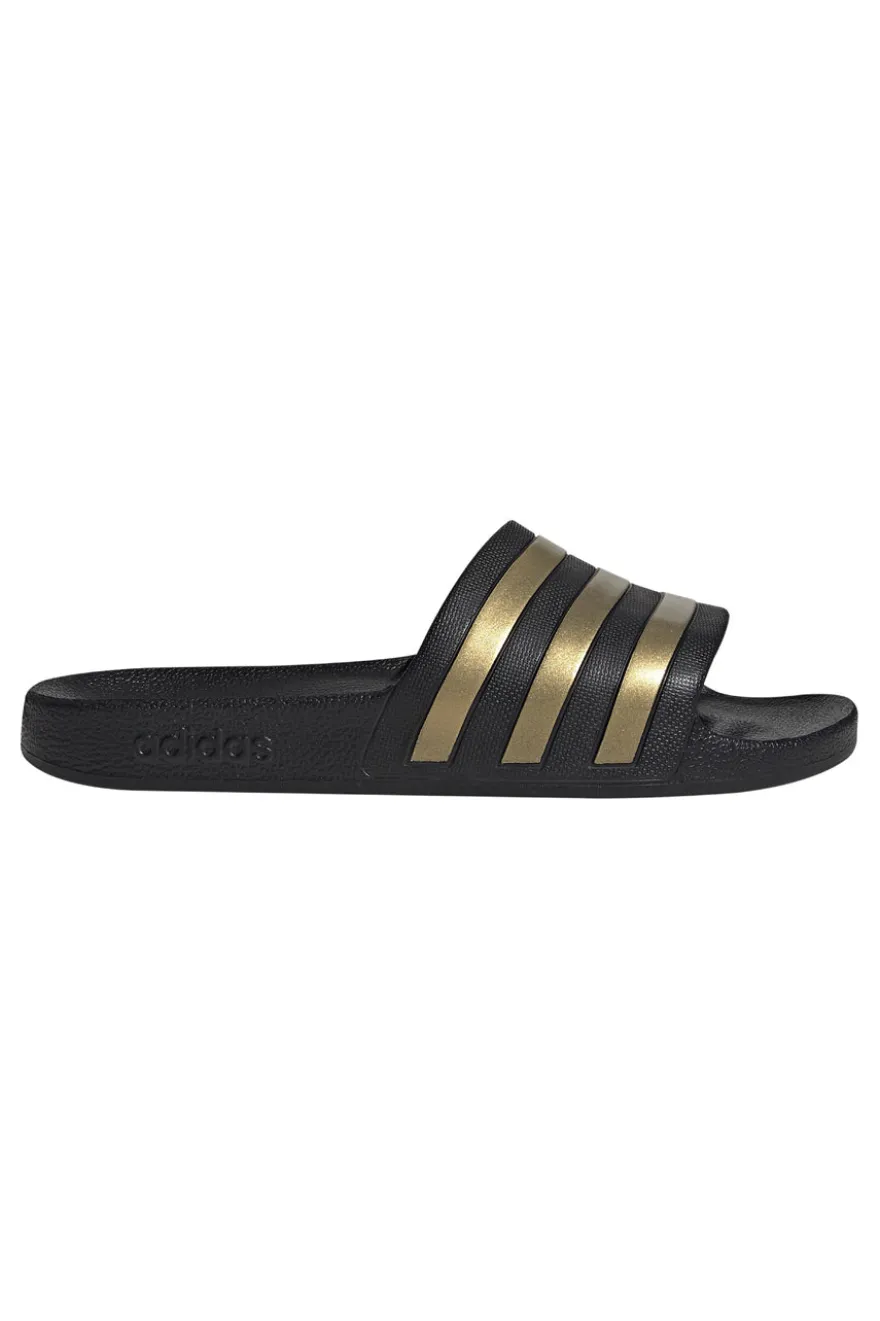 Ciabatte Nere Con Dettagli Oro Adidas Adilette Aqua