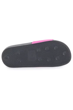 Ciabatte nere con fascia fucsia e logo Australian AU24W400